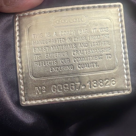 ✨COACH POPPY AUTHENTIC OP ART GLAMOUR HANDBAG✨ - Picture 6 of 13